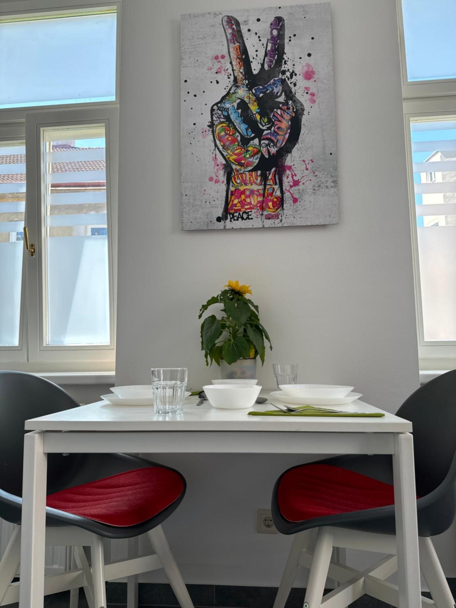 Apartament Klein Aber Fein Mit Terrasse Wiedeń Zewnętrze zdjęcie