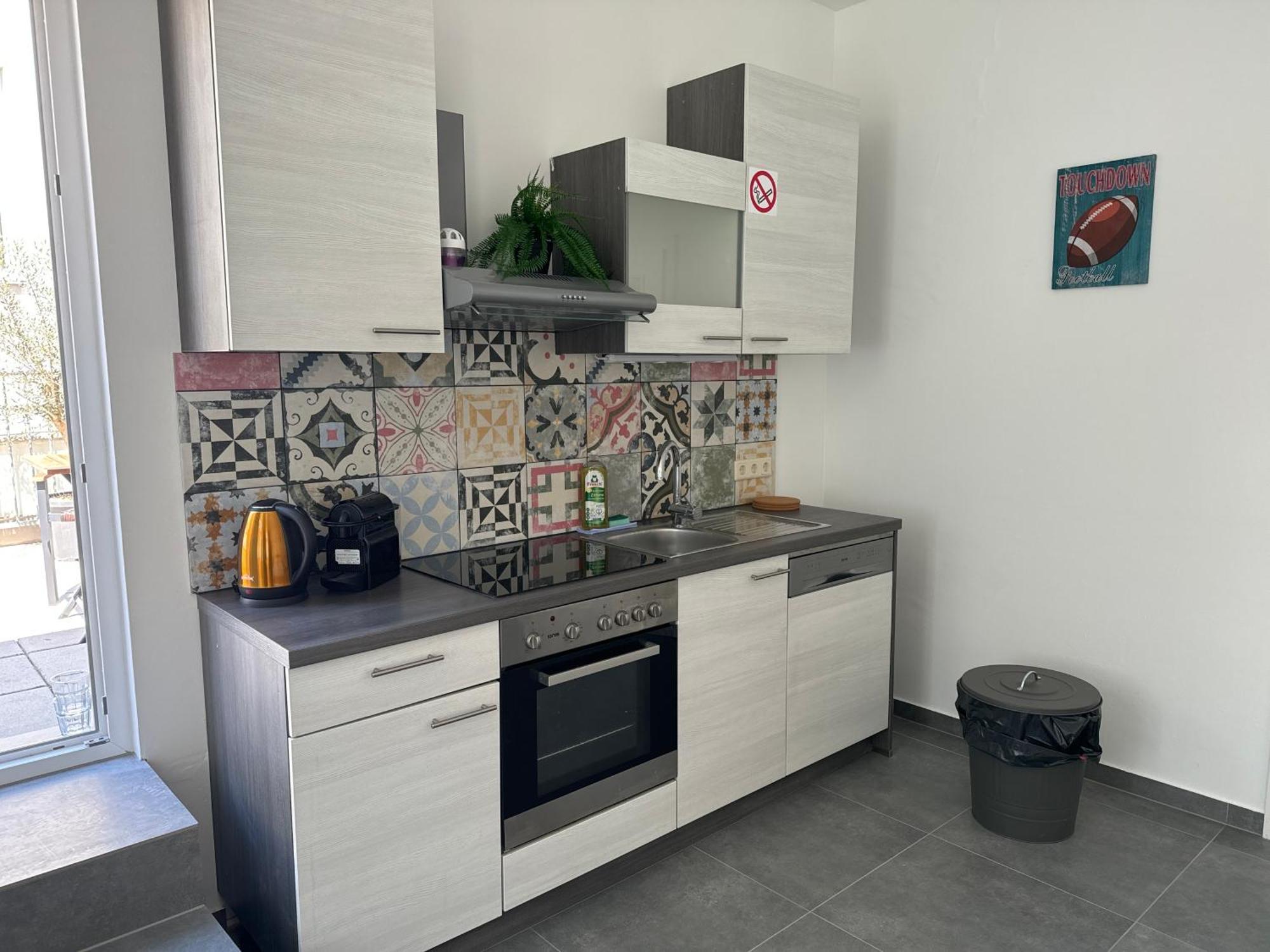 Apartament Klein Aber Fein Mit Terrasse Wiedeń Zewnętrze zdjęcie